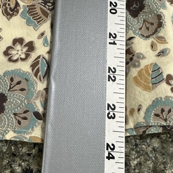 Quizz Woman Shirt Womens 20W Green Brown Floral Button Front Boho Blouse Top - Picture 6 of 7